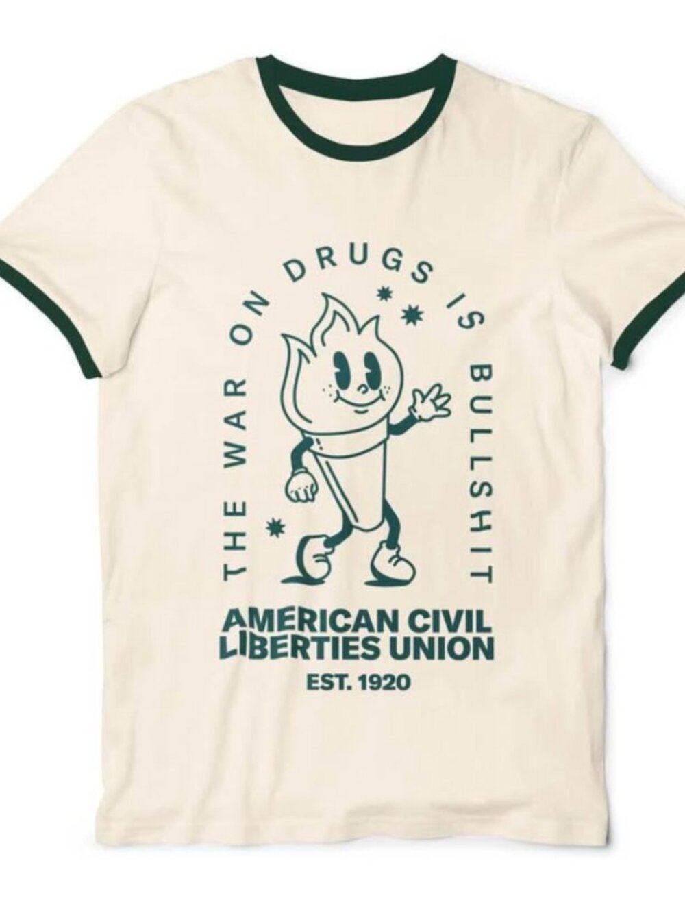 ACLU The War on Drugs T-Shirt XS